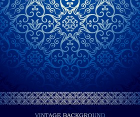 luxurious Damask Patterns background 05