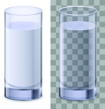 Glass vector Illustration 02