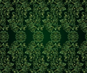 Vintage Gold Floral ornaments 03