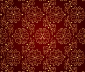 Vintage Gold Floral ornaments 05