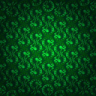 Vector Green seamless pattern background 01
