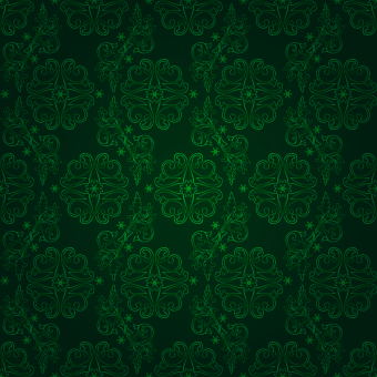 Vector Green seamless pattern background 05