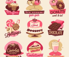 Vintage food Logo vector 01