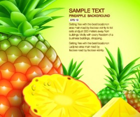 Vector Organic food backgorunds 03