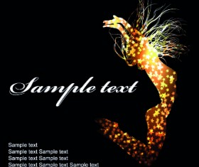 Party flyer black background 01