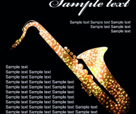 Party flyer black background 02