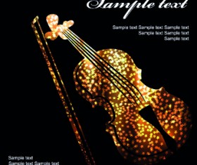 Party flyer black background 05