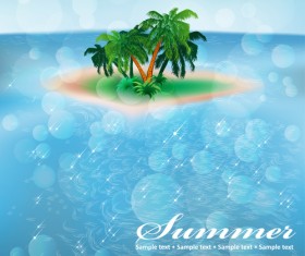 Summer sea background art 01