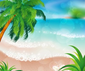 Summer sea background art 02