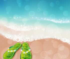 Summer sea background art 04
