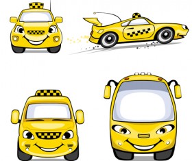 Taxi design vector 01