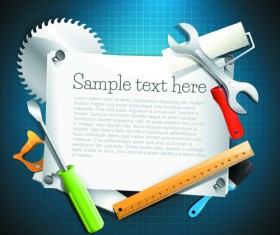 Message Board and Carpentry Tools Backgrounds 03