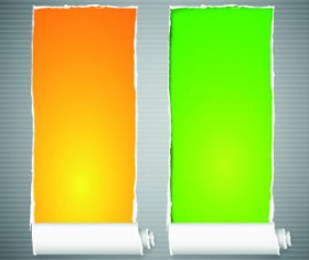 Torn paper vectors backgrounds 02