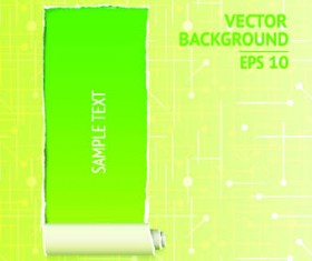 Torn paper vectors backgrounds 04