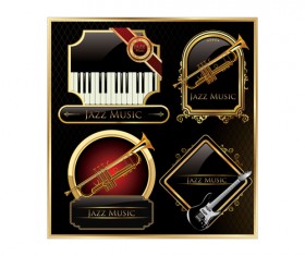 Vintage Music labels 01