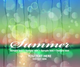 Summer beach and island background 04