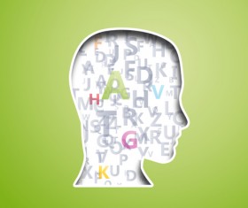 Creative Humans head design elements 03