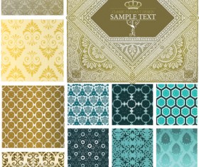 Decorative pattern cloth background vector