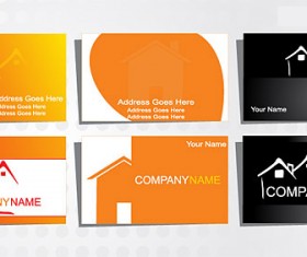 Various card template vector