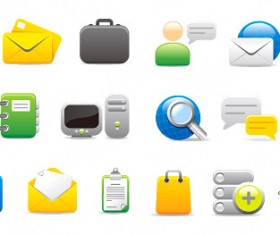 Network and office Icon vector