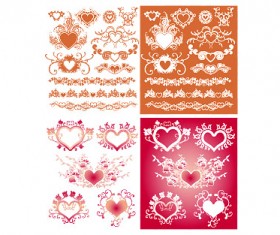 Floral and Frames vector