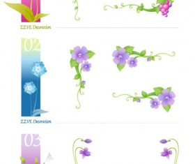 Fresh Border angle vector