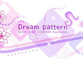 Floral border vector