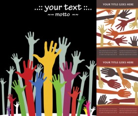 Rose pattern text box vector