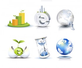 High-tech style icon 1 vector