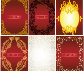 Ornate Border frame vector