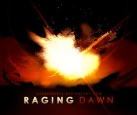 Raging Dawn Photoshop Brushes