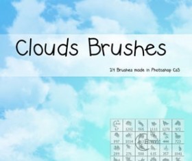 Clouds Brushes  Photoshop Brushes