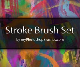 Stroke Brush Set Photoshop Brushes