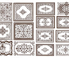 Ornate Border frame vector