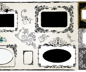 Common beautiful Border vector