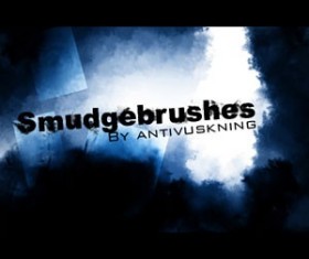 Smudge Photoshop Brushes