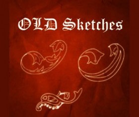 Old Sketches Photoshop Brushes