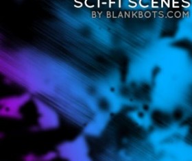 SciFi Scenes Pack 2 Photoshop Brushes