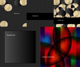 group of special background vector material