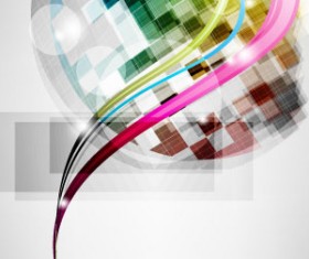 Abstract colored dream background 1 Vector graphic