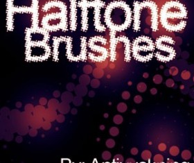 Halftone Brushpack Photoshop Brushes
