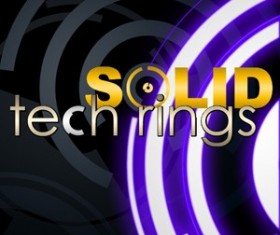 Solid Tech Rings Photoshop Brushes