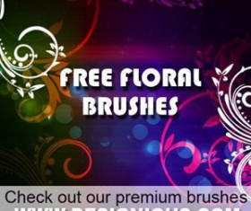 Free floral photoshop Photoshop Brushes