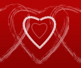 Hearts and Love Photoshop Brushes