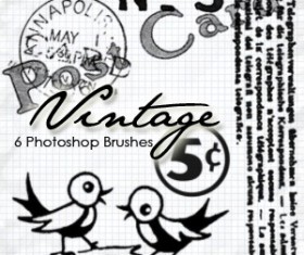 Vintage Photoshop Brushes