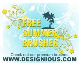 Summer Photoshop Brushes
