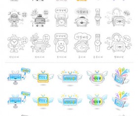 Electronic products Icon vector