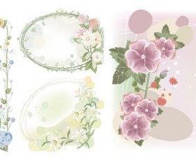 Dream flower vector