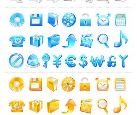 Lovely financial Icon vector