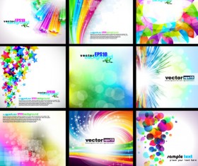 Magic Abstract colored background 2 vector Graphic